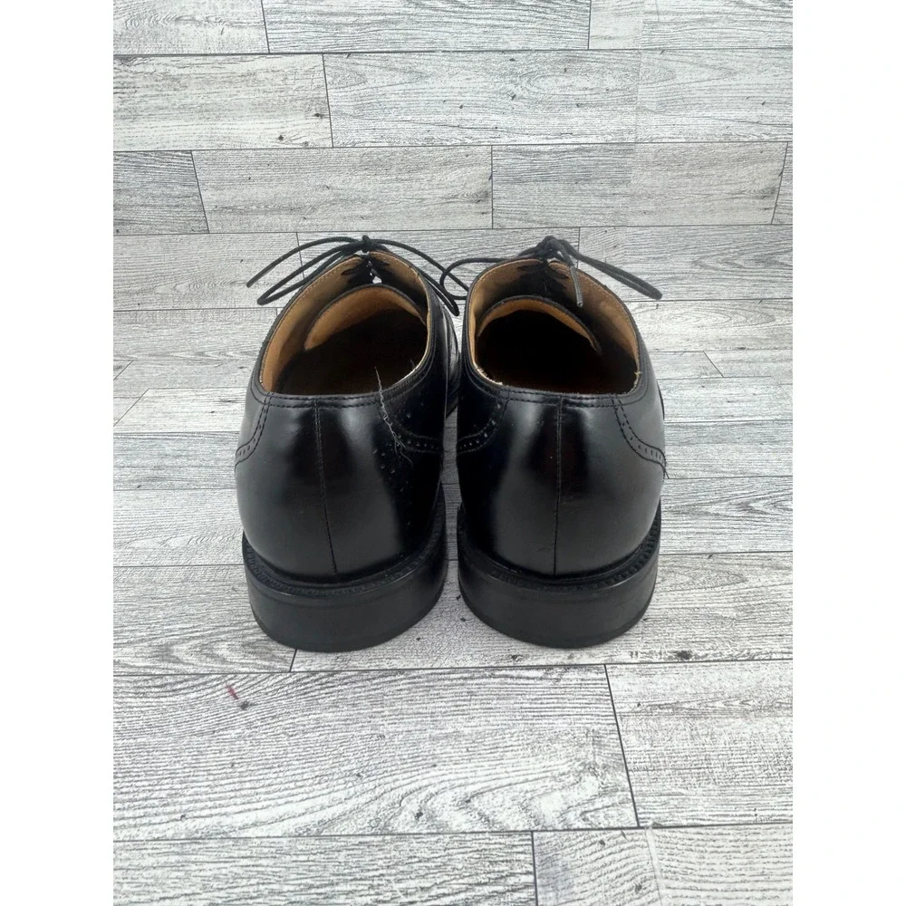 Rockport‎ Men APM11411 Black Leather Cap Toe Oxford Dress Shoes Size 9.5 W